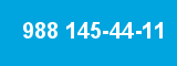 988 145-44-11 988 145-44-11